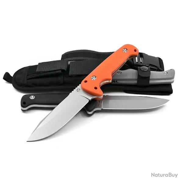 Couteau fixe Maserin "OUTBACK" G10 orange