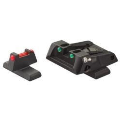 Hausse R&eacute;glable et Guidon LPA pour Beretta APX - Fibre Optique