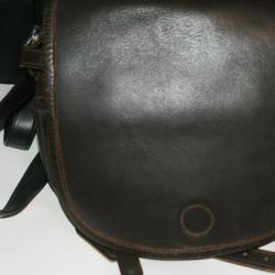 SAC CUIR AVEC PORTE GIBIER