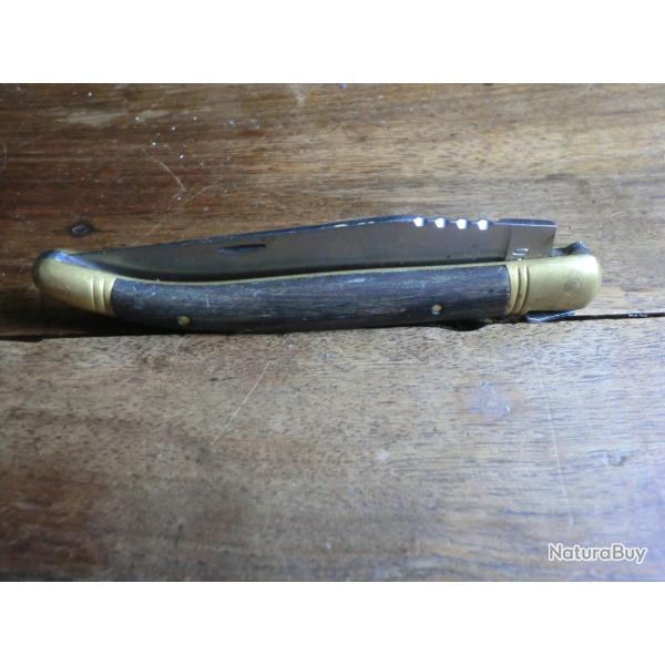 couteau pliant laguiole mitre corne