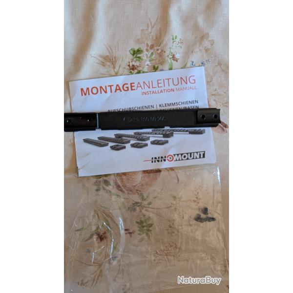 Rail de montage INNOMOUNT MULTIRAIL - version PICATINNY+BLASER pour HEYM SR30