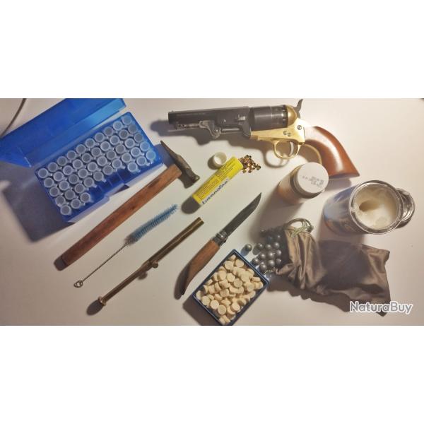 Kit Revolver neuf Pietta 1851 Navy Rebnord Sherriff .44 PN