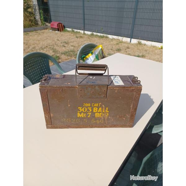 Caisse munitions 303 british