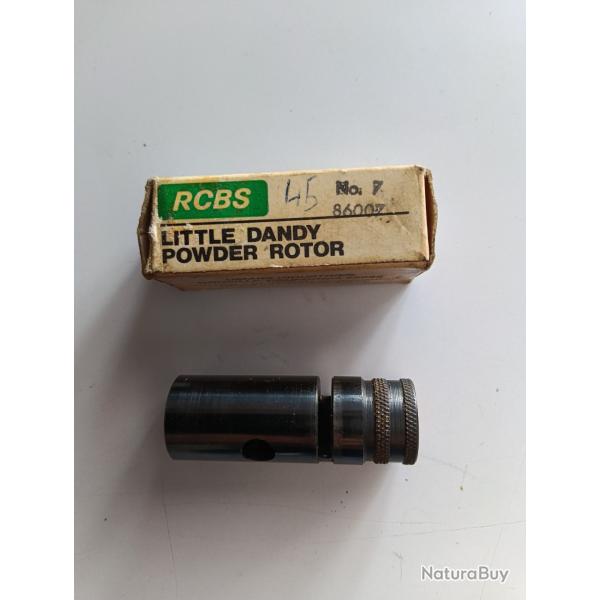 RCBS Little Dandy Powder Rotor # 7 , neuf .