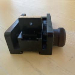 Cran de mire ou hausse r&eacute;glable sur rail 11 mm
