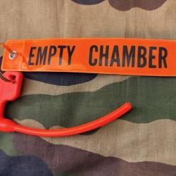 Drapeau de chambre vide ou T&eacute;moin de chambre vide.