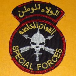 TISSU  :  SPECIAL FORCES IRAK   , HAUTEUR  12 CM , BON ETAT VOIR PHOTOS . POUR TOUT RENSEIGNEMENT ME