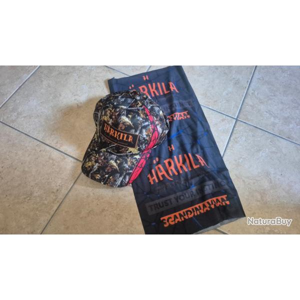 casquette harkila + tour de cou