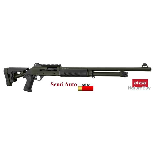 Fusil semi automatique AKSA Armes - S4-FX04 *  Cal 12/76  GREEN