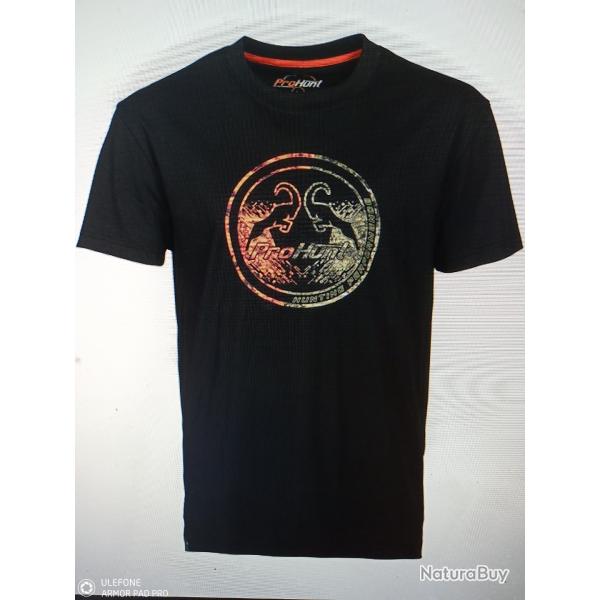 Pro hunt t-shirt kasac ibex noir