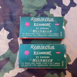 Rare bo&icirc;te 22 Savage