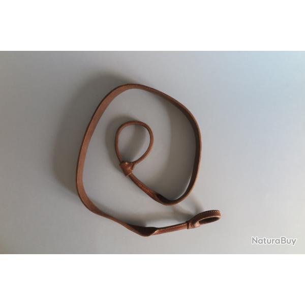 RARE Bretelle tout cuir pour arme d'�paule