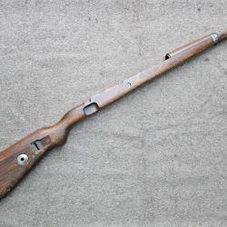 Superbe crosse en lamell&eacute;-coll&eacute; pour Mauser 98k origine bcd 43 , au m&ecirc;me num&eacute;ro