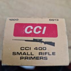 AMORCES CCI 400 SMALL RIFLE PRIMERS