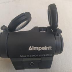 POINT ROUGE AIMPOINT MICRO  H-2 2MOA + RAIL