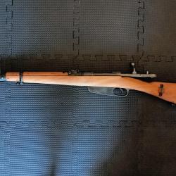 Carabine carcano 91 ts double battant calibre 6.5 carcano