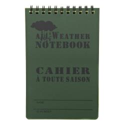Carnet &eacute;tanche BCB 15x10cm