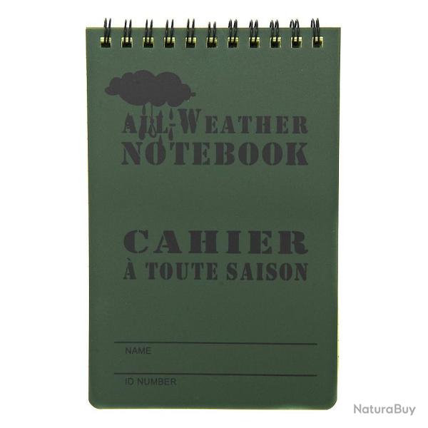 Carnet �tanche BCB 15x10cm