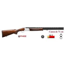 Fusil  YILDIZ  Superpos&eacute;  Silver  *  Cal 12/76 canon de 71 cm