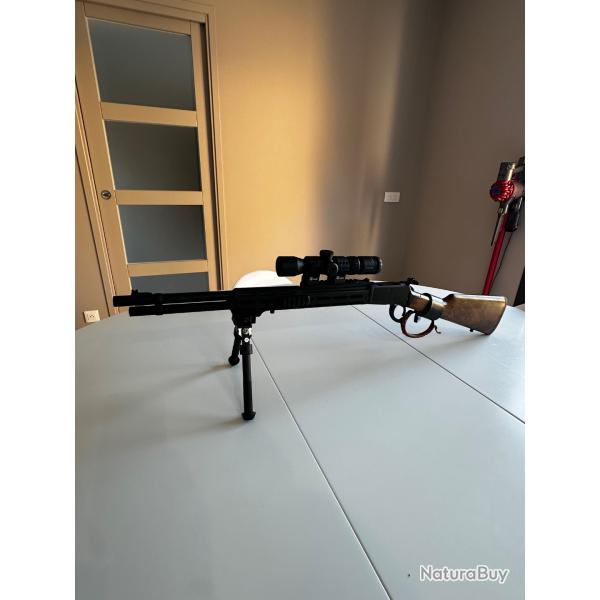 CARABINE A LEVIER SOUS GARDE HUGTEK LVR 44 MAGNUM SWXB