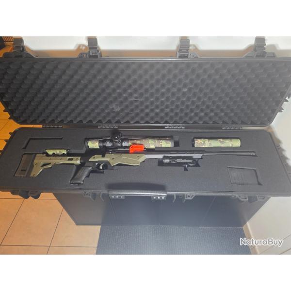 Savage Axis Precision 2 CAL.308Pack complet ( malette,Lunette, bi-pied,MDS )