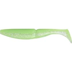 Leurre One Up Shad 6" 15cm Sawamura par 4 Clear Glitter