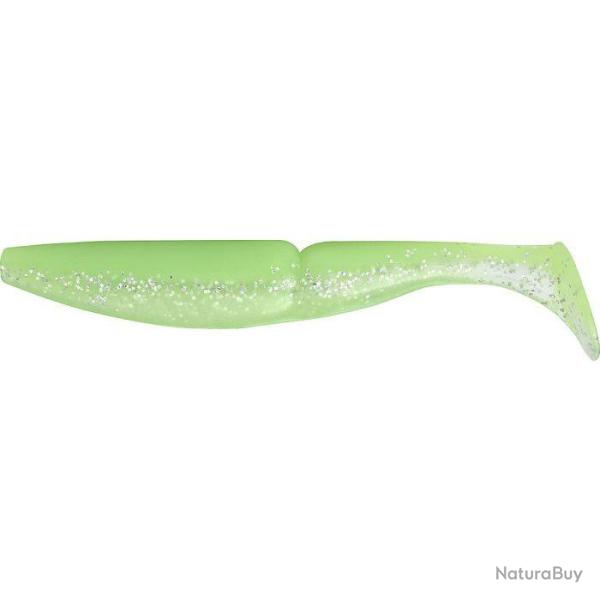 Leurre One Up Shad 6" 15cm Sawamura par 4 Clear Glitter