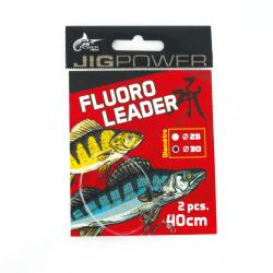 Bdl Fluoro Carbon 40Cm X2 Powerline 0.30mm