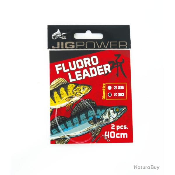 Bdl Fluoro Carbon 40Cm X2 Powerline 0.30mm