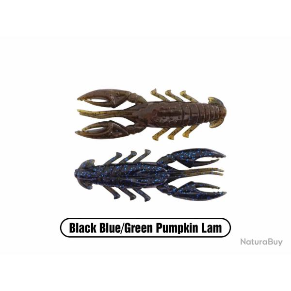X Zone Scented Stealth Craw 2.5'' par 6 black blue green