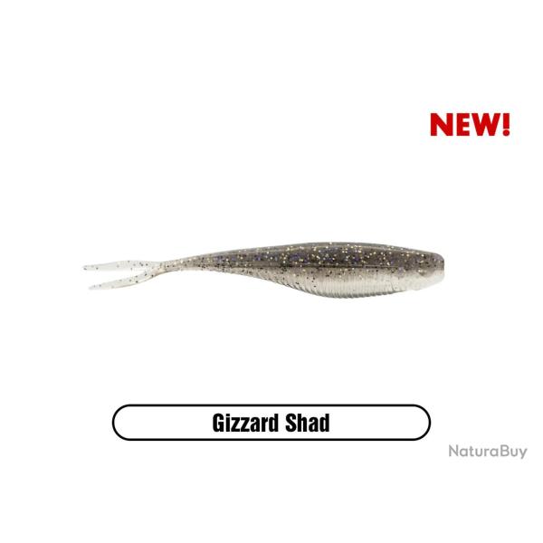 XZone Rally Shad 3.75'' (7.6cm) par 7 Gizzard Shad