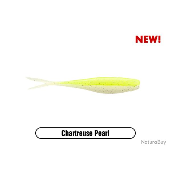 XZone Rally Shad 4.5'' (10cm) par 6 Chartreuse Pearl