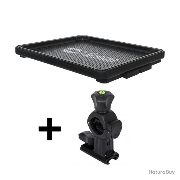 Pack Tablette coulissante Sensas World Champion + Support Sensas