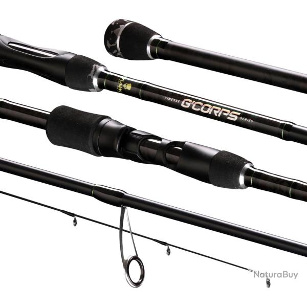 Canne Spinning Gunki G'Corps Finesse S245M/MH 2,45 m 5-25 g