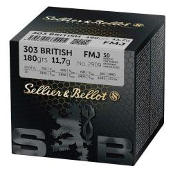 Balles Sellier & Bellot FMJ - Cal. 303 British - 50