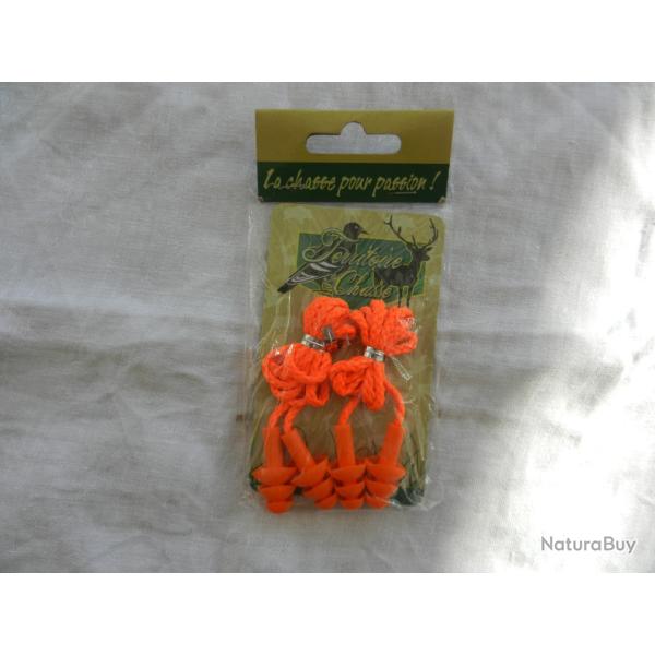 lot de 2 pairs de bouches oreilles pour tir et chasse