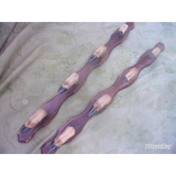 ratelier porte-fusils 4  armes 76 cm