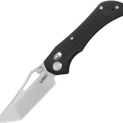 Couteau pliant - Kubey Tantorian Crossbar 14C28N Black G10
