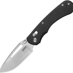 Couteau pliant - Kubey Stalker Crossbar D2 Black G10