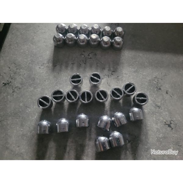 lot de 30 plont slug moule calibre 12