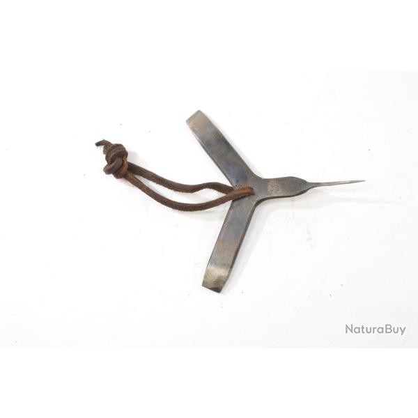 Repro cl� tournevis Y pour d�montage entretien fusil / pistolet poudre noire silex AN IX AN XIII (C)
