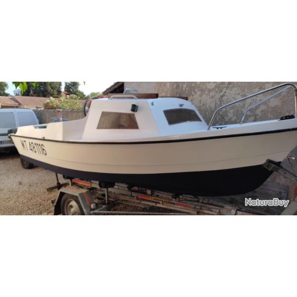 BATEAU ALIZE 4.60 + REMORQUE