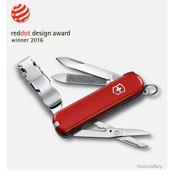 VICTORINOX Nailclip red