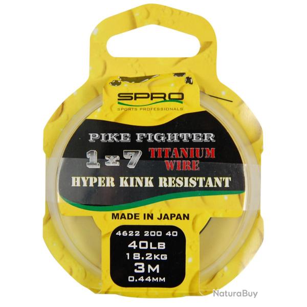 Bobine Spro 1x7 Titanium Wire 44/100