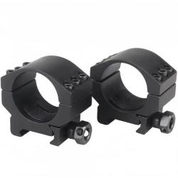 Colliers de fixation Bas pour lunette de tir, rail picatinny diam&egrave;tre 30 mm triple attache