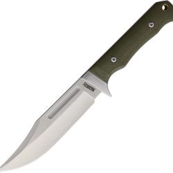 Couteau chasse et outdoor Marble's Hunter Green Micarta
