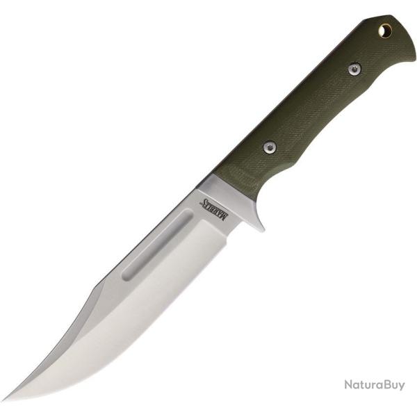 Couteau chasse et outdoor Marble's Hunter Green Micarta