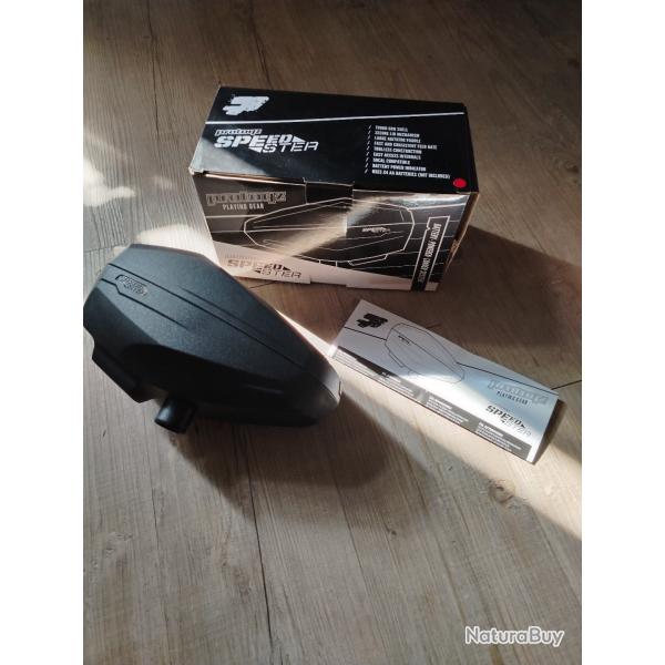 Loader Planet Eclipse Protoyz Speedster black Chargeur  pour lanceur Paintball 210 balles cal 68