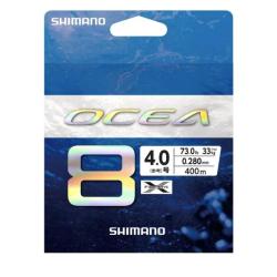 Tresse Shimano Ocea Braid 400m Multicolor 0,42mm 400m 137lb