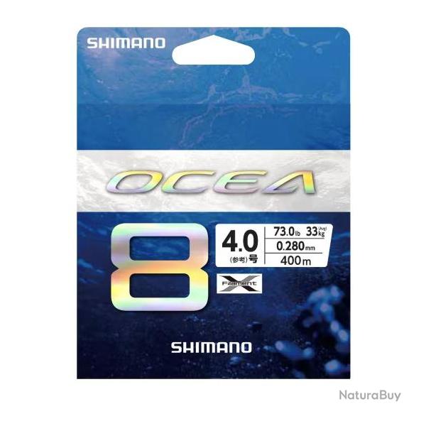 Tresse Shimano Ocea Braid 400m Multicolor 0,42mm 400m 137lb
